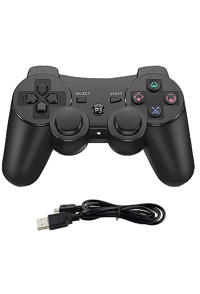 Manette Sans Fil Pour PS3 / Playstation 3 Générique - Noire