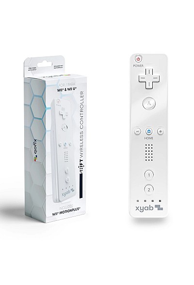 Manette Wiimote Avec Wii Motion Plus Pour Wii / Wii U Générique - Blanc