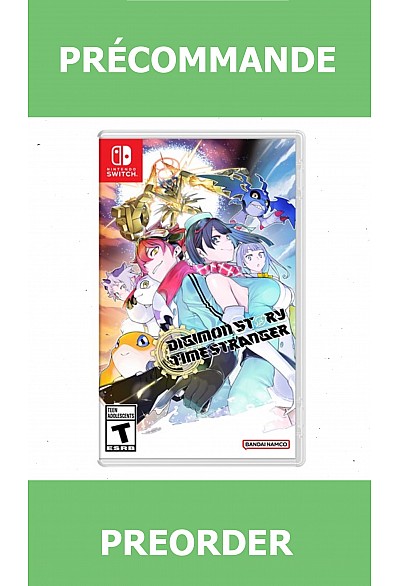 *Précommande* Digimon Story Time Stranger/Switch 10/07/2026 79.99$