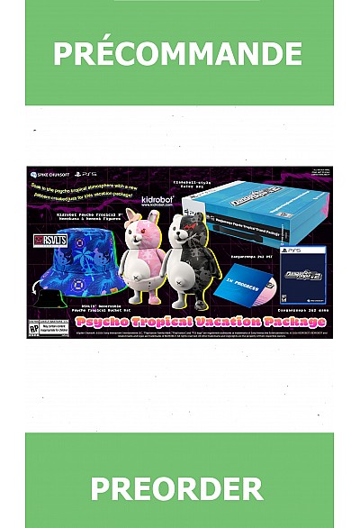 *Précommande* Danganronpa 2x2 Psycho Tropical Vacation Package Edition/PS5 31/12/2026 194.99$