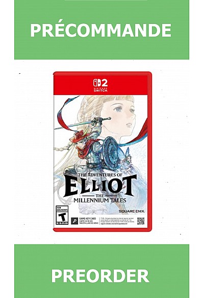 *Précommande* The Adventures of Elliot The Millennium Tales  (Game Key)/Switch 2 18/06/2026 79.99$