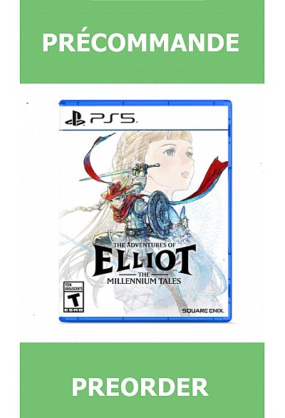 *Précommande* The Adventures of Elliot The Millennium Tales/PS5 18/06/2026 79.99$