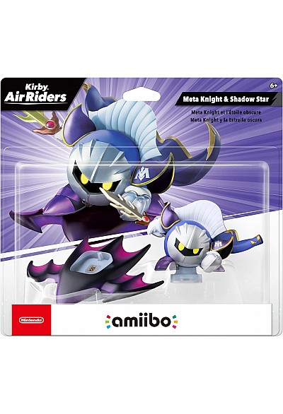 Figurine Amiibo Kirby Air Riders - Meta Knight & Shadow Star