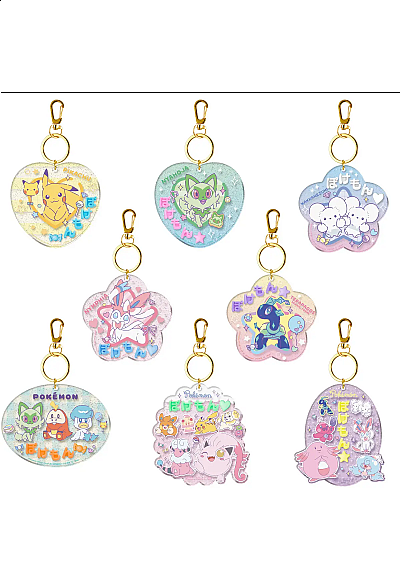Boîte Mystère Candy Pokemon Pachi Pachi Deco Name Par Bandai - Un Item Au Hasard