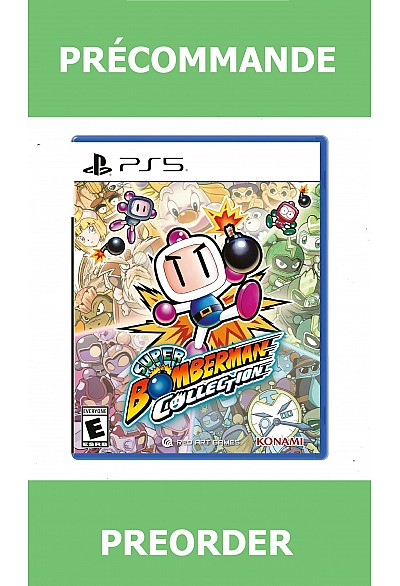 *Précommande* Super Bomberman Collection/PS5 25/08/2026 54.99$