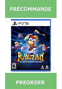 *Précommande* Rayman 30th Anniversary Edition/PS5 26/06/2026 39.99$