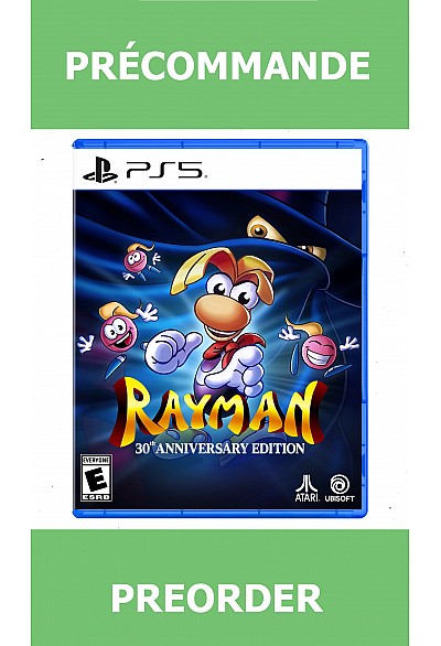 *Précommande* Rayman 30th Anniversary Edition/PS5 26/06/2026 39.99$