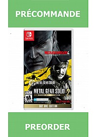 *Précommande* METAL GEAR SOLID MASTER COLLECTION Vol2/Switch 27/08/2026 69.99$