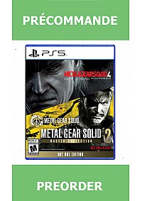 *Précommande* METAL GEAR SOLID MASTER COLLECTION Vol2/PS5 27/08/2026 69.99$