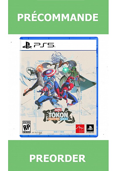 *Précommande* MARVEL Tokon Fighting Souls Standard Edition/PS5 06/08/2026 79.99$