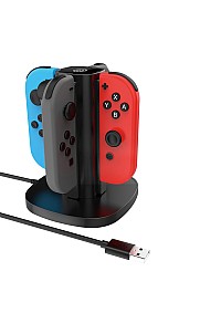 Station De Recharge Pour 4 Joy-Con Nintendo Switch Par Biogenik