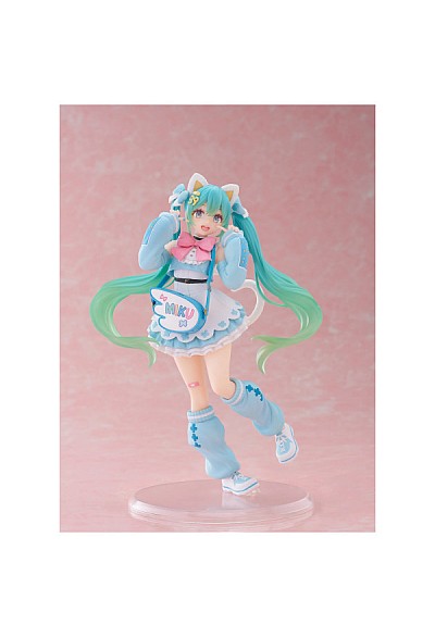Figurine Hatsune Miku Par Taito - Fashion Fancy 11.5 CM