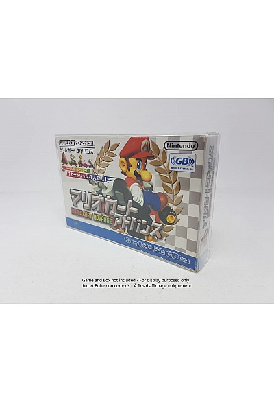Boite Protectrice De Plastique Souple Transparente Pour Boite de GBA Format JP Par RespawnAndReplay