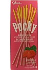 Bâton de Biscuits Pocky par Glico - Fraise 25g