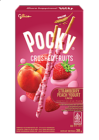 Bâton de Biscuits Pocky par Glico - Fraise et Peche 38g