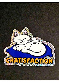 Autocollant Chatisfaction Par Turbidus Illustration
