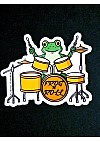 Autocollant Frog N Roll Par Turbidus Illustration