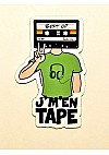 Autocollant J'M'En Tape Par Turbidus Illustration
