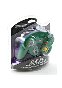 Manette Gamecube Par Teknogame - Vert Et Bleu