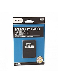 Carte Mémoire Pour PS2 / Playstation 2 Par TTX TECH - 64 MB