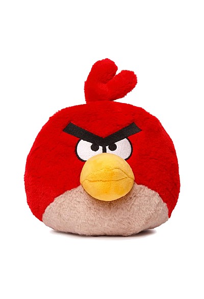Coussin / Toutou Angry Birds Par Mighty Mojo - Red 20 CM