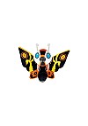 Toutou Godzilla Par Great Eastern Entertainment - Mothra 20 CM