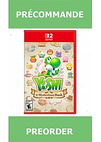 *Precommande* Yoshi And The Mysterious Book/Switch2 21/05/2026 99.99$