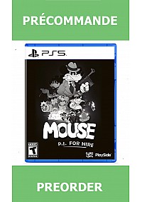 *Précommande* MOUSE: P.I. For Hire/PS5 10/07/2026 39.99$