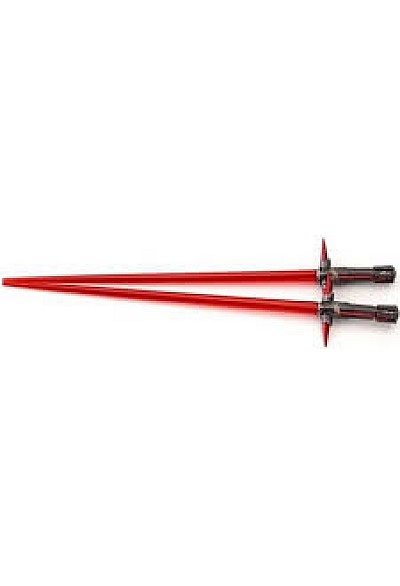 Ensemble De Baguettes (Ustensile) Star Wars - Sabre Laser Kylo Ren