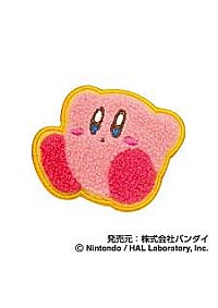 Épinglette Patch Brodée Kirby Bandai - Kirby A 