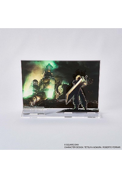 Diorama En Acrylique Final Fantasy VII Rebirth Par Square Enix - Cloud