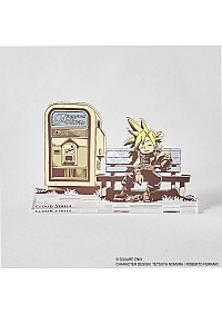 Diorama En Acrylique Final Fantasy VII Rebirth Par Square Enix - Utatane Cloud