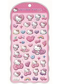 Autocollant Sanrio Cotton Puffy - Leopard Mode