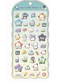 Autocollant Sanrio Cotton Puffy - Happy Danby