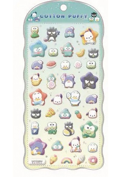 Autocollant Sanrio Cotton Puffy - Happy Danby