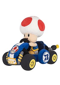 Toutou Mario Kart World Par Sanei - Toad 22 CM