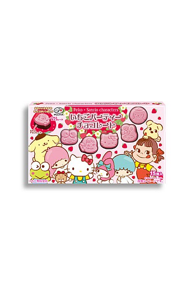 Chocolat A la Fraise Personnage Peko X Sanrio  Par Fujiya