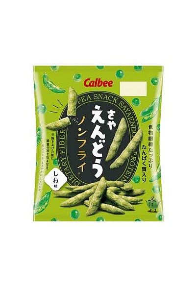 Snack Pois Mange-Tout Salé Par Calbee