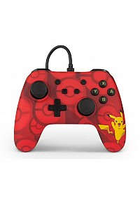 Manette Enhanced Controller Sans Fil Pour Nintendo Switch Par PowerA - Pikachu