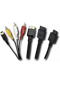 Cable AV Pour PS1/PS2/PS3, SNES/N64/Gamecube et Xbox 1ère Génération - Marque Inconnue