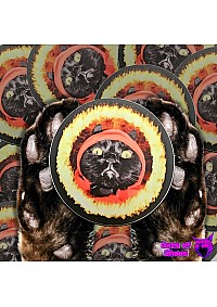 Autocollant Miaou-gnifique Par Cats Of Chaos - Marshadow Le Diable