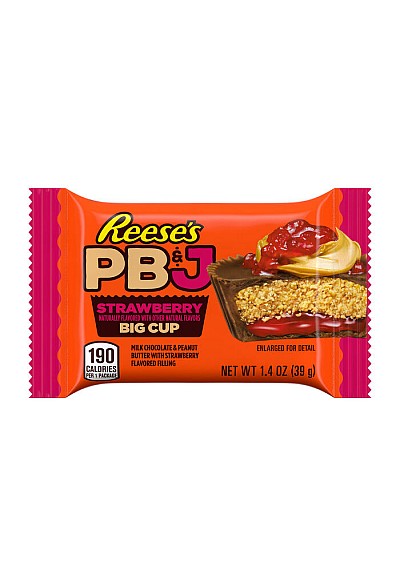 Tablette de Chocolat Reese's Par Hershey - PB&J Fraise 39G