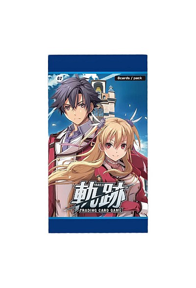 Booster Pack Paquet De 8 Cartes Trails TCG Serie 2 Anglais (Au Hasard)