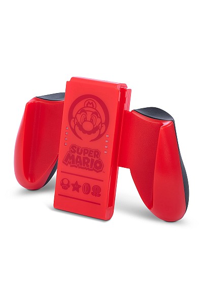 Comfort Grip Pour Joy-Con Nintendo Switch Par PowerA - Mario Bros Rouge