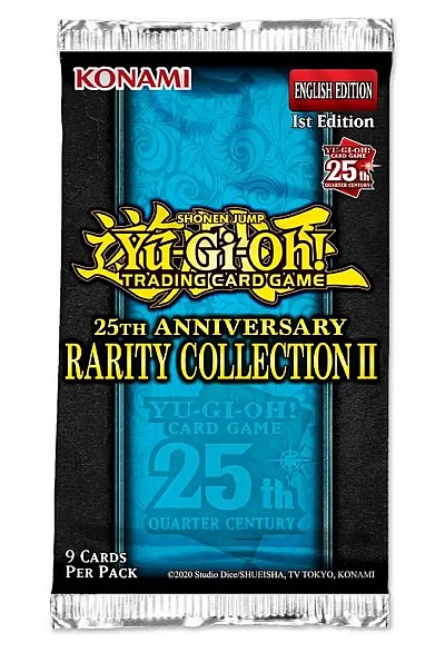 Booster Pack De 9 Cartes (Au Hasard) Yu-Gi-Oh! TCG Anglais - 25th Anniversary Rarity Collection II