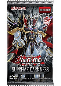 Booster Pack Paquet De 9 Cartes (Au Hasard) Yu-Gi-Oh! TCG Anglais - Supreme Darkness