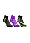 Chaussettes Beetlejuice Par Bioworld - Paquet de 3 Paires