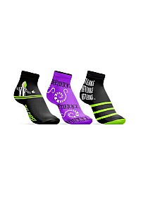 Chaussettes Beetlejuice Par Bioworld - Paquet de 3 Paires