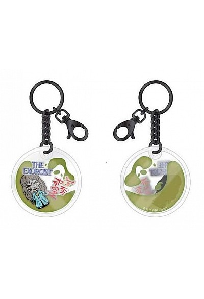 Porte Clef En Acrylique The Exorcist Par Bioworld