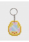 Porte Clef En Perles Tamagotchi Par Laeticia - Bonbon Jaune 